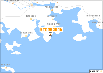 map of Starboard