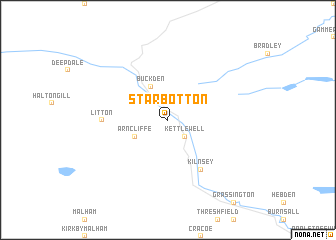map of Starbotton