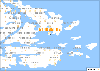 map of Stärbsnäs