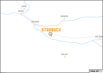 map of Starbuck