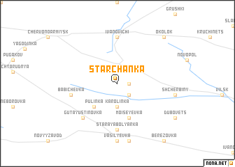 map of Starchanka