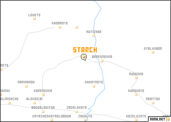 map of Starch