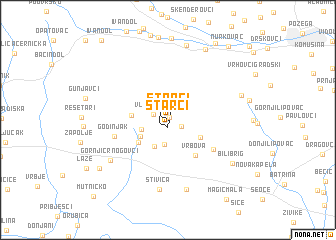 map of Starci