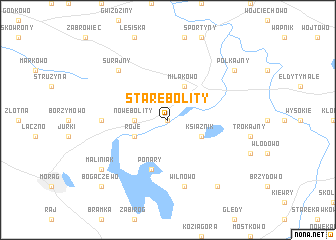 map of Stare Bolity