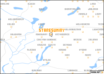 map of Stare Suminy