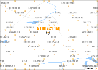 map of Starężynek