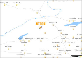 map of Stare