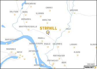 map of Starhill