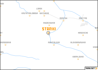 map of Stariki