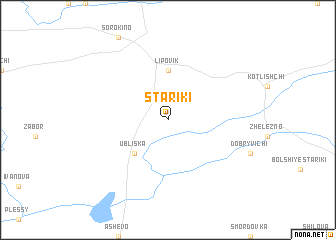 map of Stariki