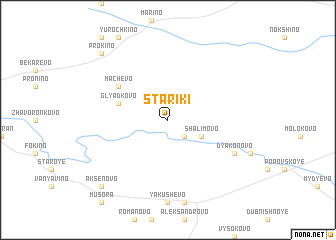 map of Stariki