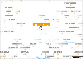 map of Starikovo