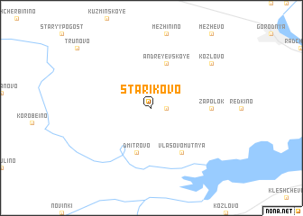map of Starikovo