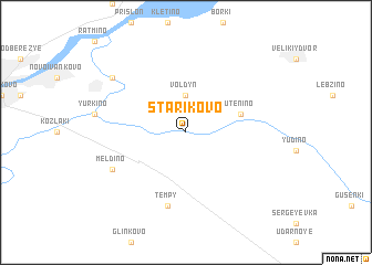 map of Starikovo