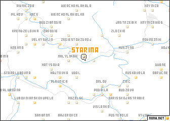 map of Starina