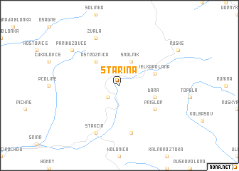 map of Starina