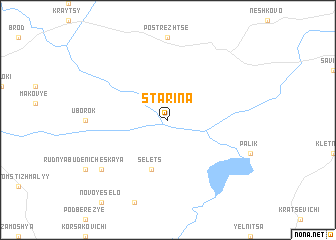 map of Starina