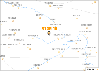 map of Starina