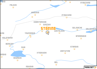 map of Starina