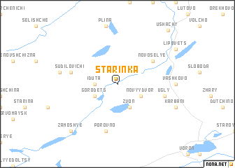 map of Starinka