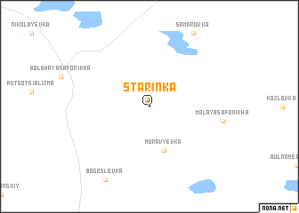 map of Starinka