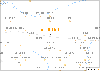 map of Staritsa
