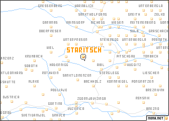 map of Staritsch