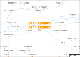 map of Staritskovka