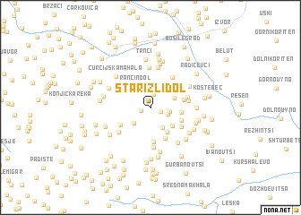 map of Stari Zli Dol