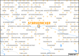 map of Starkenacker