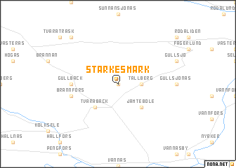 map of Stärkesmark