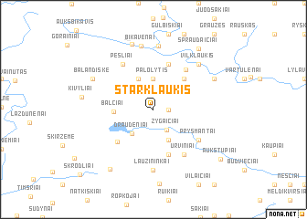 map of Starklaukis