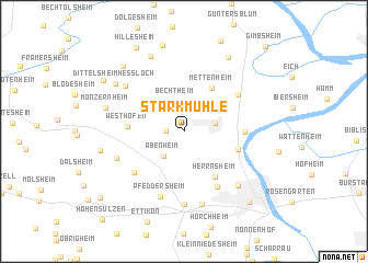 map of Stärkmühle