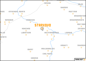 map of Starkovo