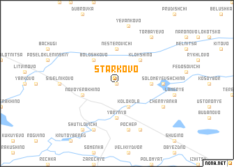 map of Starkovo