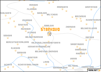 map of Starkovo
