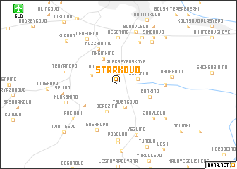 map of Starkovo
