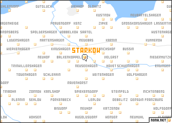 map of Starkow