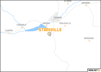 map of Starkville