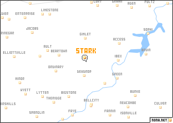 map of Stark