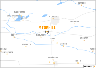 map of Star Mill