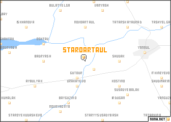 map of Staroartaul