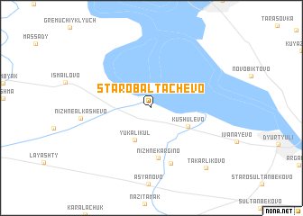 map of Starobaltachevo
