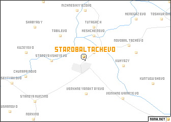 map of Starobaltachevo