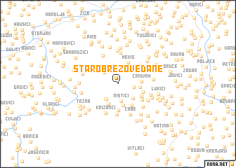 map of Staro Brezove Dane