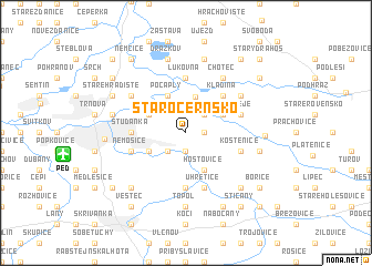 map of Staročernsko
