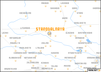 map of Starodal\