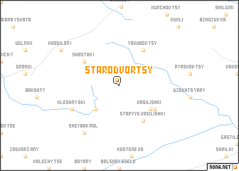 map of Starodvortsy