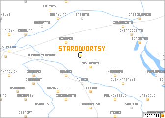 map of Starodvortsy