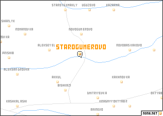 map of Starogumerovo